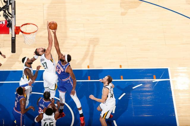 星空体育-戈贝尔：争冠是球队目标 和米切尔的事被媒体夸大